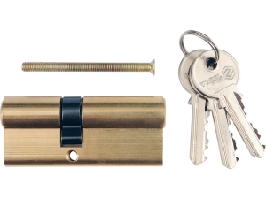 Wkładka zamkowa VOREL mosiężna długość 67mm rozmiar 31/36 3 klucze 77204