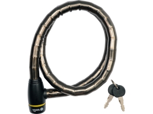 Zapięcie rowerowe VOREL linka zbrojona 18mm 100cm na kluczyk 77850