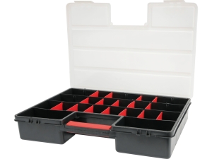 Organizer na śrubki VOREL pojemnik z przegródkami 21 460x320mm 78819