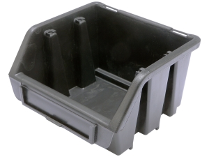 Pojemnik magazynowy VOREL XS 11.6x11.2x7.5cm warsztatowy czarny 78830