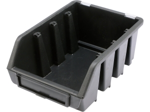 Pojemnik magazynowy VOREL kuweta otwarty czarny S 116x161x75mm 78831