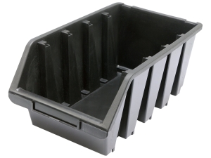 Pojemnik magazynowy VOREL organizer otwarty czarny L 204x340x155mm 78834