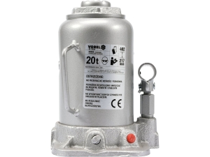 Podnośnik hydrauliczny słupkowy VOREL 20t 20000kg wysokość 217 do 407mm 80082