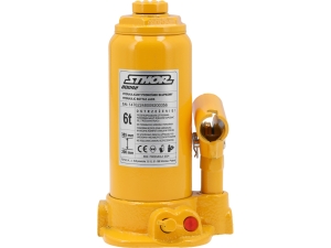 Podnośnik hydrauliczny słupkowy STHOR butelkowy 6t udźwig 200-385mm 80092