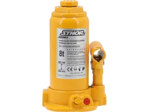 Podnośnik hydrauliczny słupkowy STHOR butelkowy 8t udźwig 200-385mm 80093