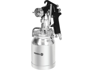 Pistolet natryskowy VOREL lakierniczy hvlp 1000ml dolny zbiornik 1.8mm 80903