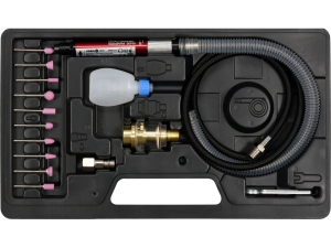 Szlifierka pneumatyczna VOREL mini wysokoobrotowa 54000 obr/min 16 el 80970