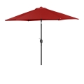 10110113 Parasol ogrodowy czerwony