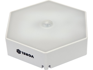 Lampka nocna led VOREL bezprzewodowa 50 lm czujnik ruchu zmierzchu 82831