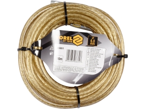 Linka celna stalowa VOREL 6mm 16m z osłoną PCV do plandeki busa 85001