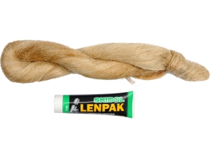 Zestaw hydrauliczny toya pasta uszczelniająca 65g pakuły lniane 100g 86761