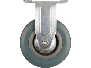 Kółko stałe VOREL z szarej gumy 50mm 20kg łożysko ślizgowe 87351