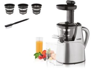 Wyciskarka wolnoobrotowa do soków i sorbetów 3 filtry