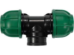 Trójnik PE FLO 25xg3/4x25 do rur wodnych system nawadniania ciśnienie 1 mpa 88855