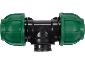 Trójnik PE FLO 25x1/2x2 GW do rur wodnych ciśnienie robocze 1 mpa 88864