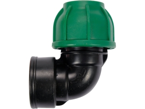 Kolano skręcane FLO PE 90° GW 25mm x 1 cal do rury węża złączka 88874