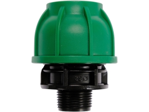 Złączka skręcana FLO GZ 32mm x 3/4 cala do rur PE wodociągowa 88895