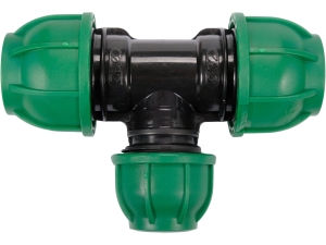 Trójnik PP FLO 32x25x32mm do łączenia rur PE w instalacjach wodnych 88902
