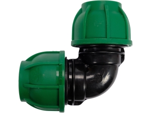 Kolano PP FLO 90° 32mm x 32mm do łączenia rur PE w instalacjach wodnych 88910
