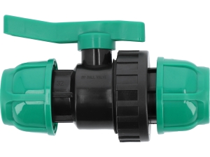 Zawór kulowy FLO PP 32x32mm do rur PE w instalacjach wodnych 16 bar 88961
