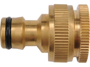 Szybkozłączka mosiężna FLO przyłącze do węży ogrodowych 1/2'' 3/4'' 89108