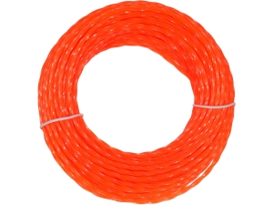 Żyłka tnąca FLO silent 2.4mm 15m kwadratowy przekrój cicha do kosy 89480