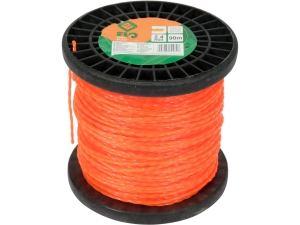 Żyłka tnąca do kosy FLO silent 2.4mm 90m cicha kwadrat przekrój 89484