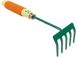Grabki ogrodowe FLO małe 5 zębów długość 300mm do drobnych prac 99051