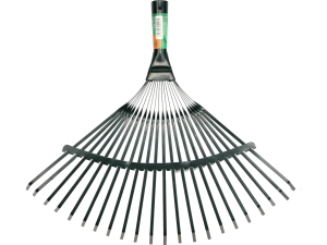 Grabie ogrodowe FLO metalowe do liści ziemi szerokość głowicy 42cm 99401