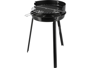 Grill węglowy LUND turystyczny przenośny okrągły stalowy ruszt 36cm 99923