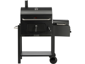 Grill węglowy z wędzarnią LUND deluxe przenośny duży ruszt 55x41.5cm 99925