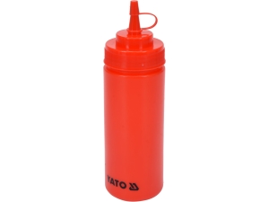 Dozownik do sosów YATO dyspenser gastronomiczny 350ml czerwony polietylen YG-00550
