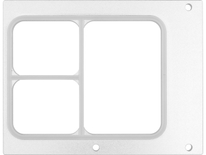 Matryca do zgrzewarki YATO trzykomorowa 227x178mm aluminiowa YG-09282