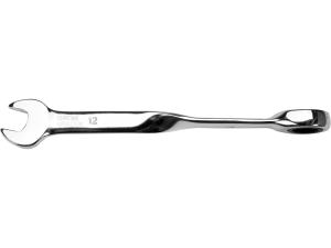 Klucz płasko oczkowy skręcony YATO z grzechotką 12mm 90° YT-01874