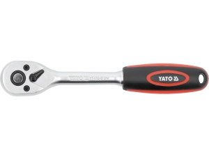 Grzechotka prosta z płaską rękojeścią 3/8" 90t YATO YT-03242