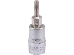 Klucz trzpieniowy TORX YATO nasadka 1/4 t15L 37mm stal s2 YT-04303