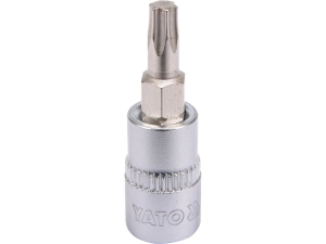 Klucz nasadowy TORX YATO trzpieniowy 1/4 cala t25L 37mm YT-04305