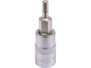 Klucz trzpieniowy HEX YATO nasadowy 1/4 cala 3mm długość 37mm YT-04370