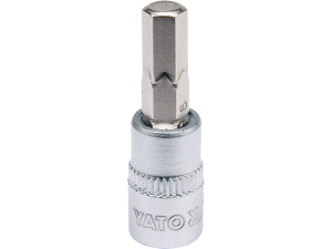 Klucz trzpieniowy HEX YATO 6mm 1/4 cala długość 37mm stal CrV do śrub YT-04373