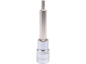 Klucz trzpieniowy HEX imbus YATO 5mm nasadka 1/2 cala L 100mm YT-04391