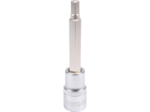 Klucz trzpieniowy HEX YATO nasadowy 1/2 cala 7mm długość 100mm YT-04393