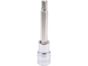 Klucz trzpieniowy HEX YATO nasadowy 1/2 cala 8mm długość 100mm YT-04394