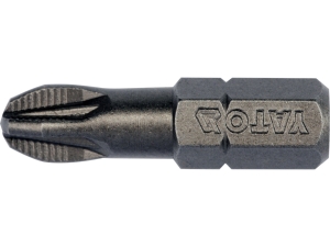 Bity wkrętakowe YATO pozidriv pz3 25mm komplet 10 szt. 1/4" YT-04722