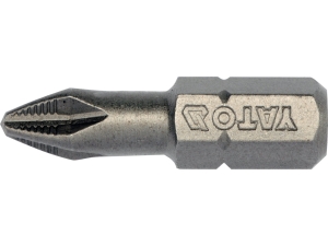 Bity do wkrętarki YATO ph2 25mm zestaw 10 szt.uk stal s2 nasada 1/4 cala YT-04752