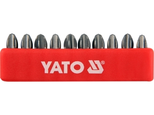 Bity wkrętakowe YATO groty philips ph3 25mm komplet 10 szt.uk YT-0476