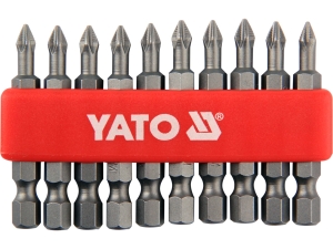 Bity wkrętakowe YATO groty philips ph1 50mm komplet 10 szt.uk YT-0477