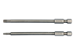 Końcówki wkrętakowe TORX YATO długie T10 T25 100mm 2 szt. 1/4" YT-0490