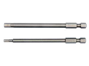 Bity wkrętakowe YATO długie 100mm HEX TR 3mm 5mm zestaw 2 szt. YT-0494