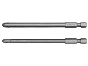 Bity wkrętakowe długie YATO 100mm tri-wing komplet 2 szt.uki YT-0497