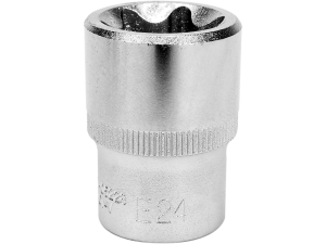 Nasadka TORX YATO e24 długość 38mm napęd 1/2 cala profesjonalna crv50bv30 YT-05228